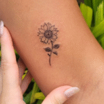 daisy tattoo