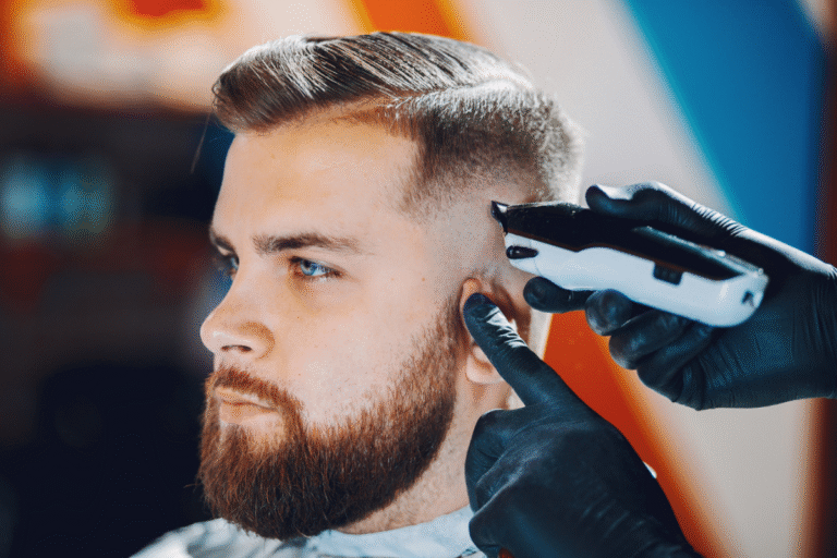 short hair men