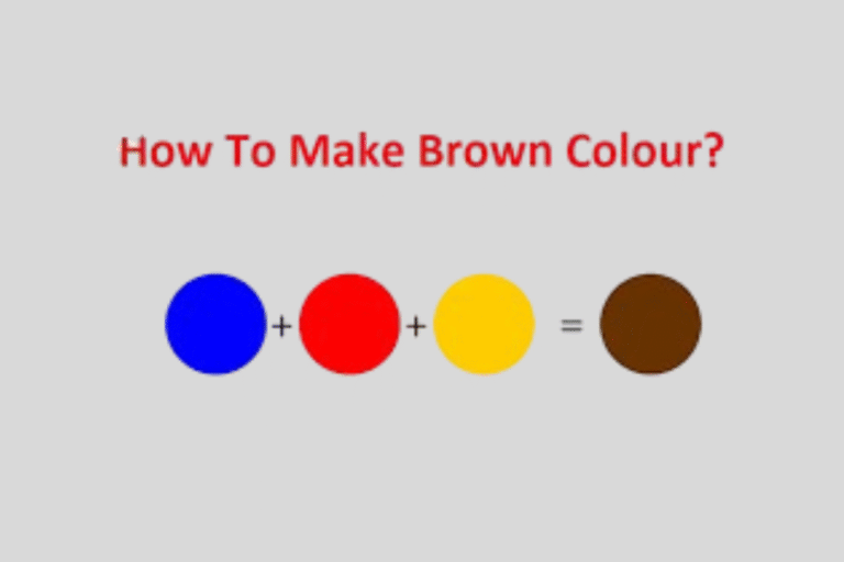 how to make brown
