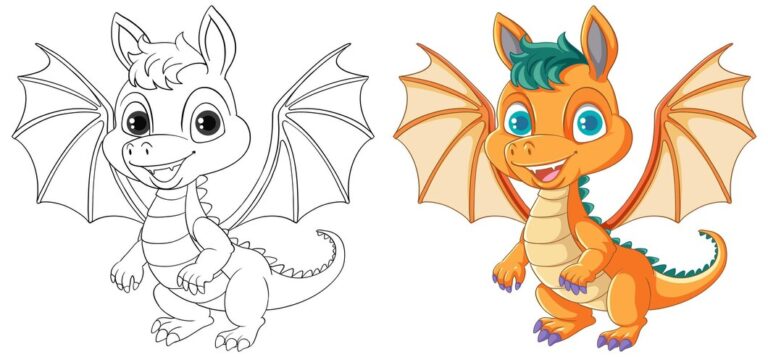 how to draw a dragon