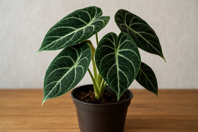 alocasia black velvet