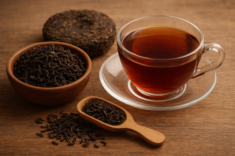 cha pu erh tea