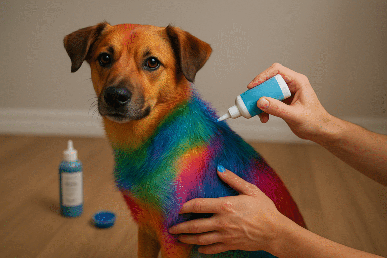 dog hair colour dye