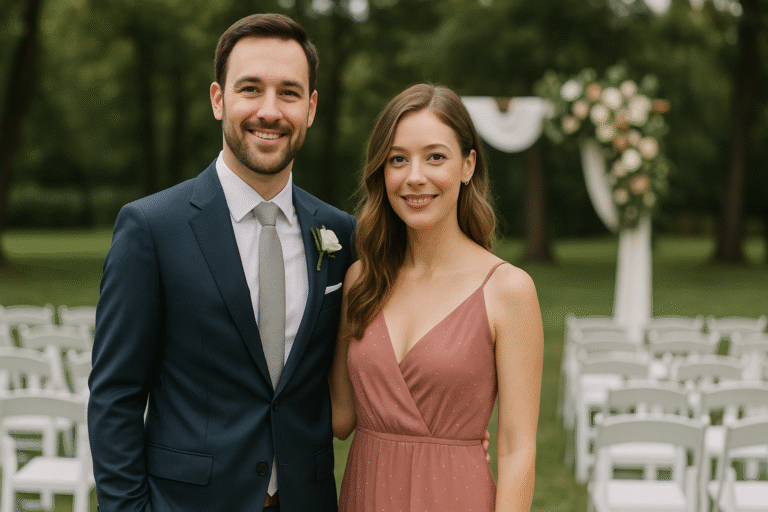 semi formal wedding attire