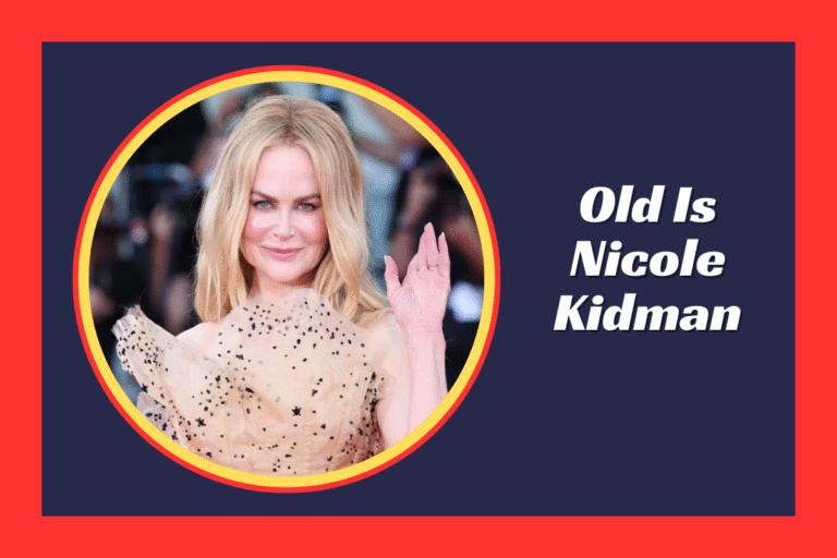 how old is nicole kidman