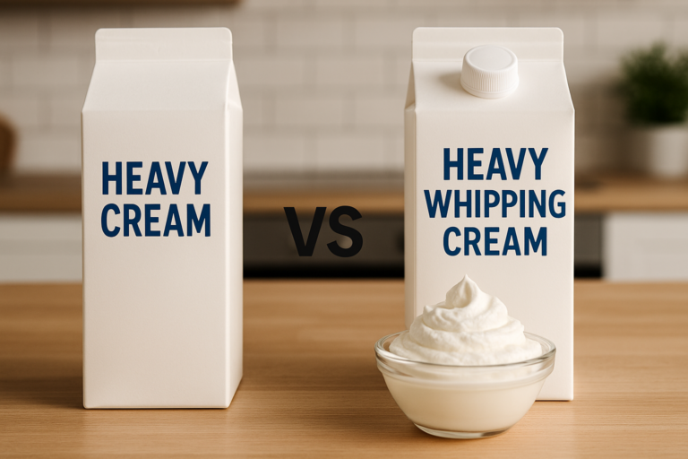 heavy cream vs heavy whipping cream